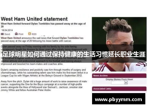 足球明星如何通过保持健康的生活习惯延长职业生涯
